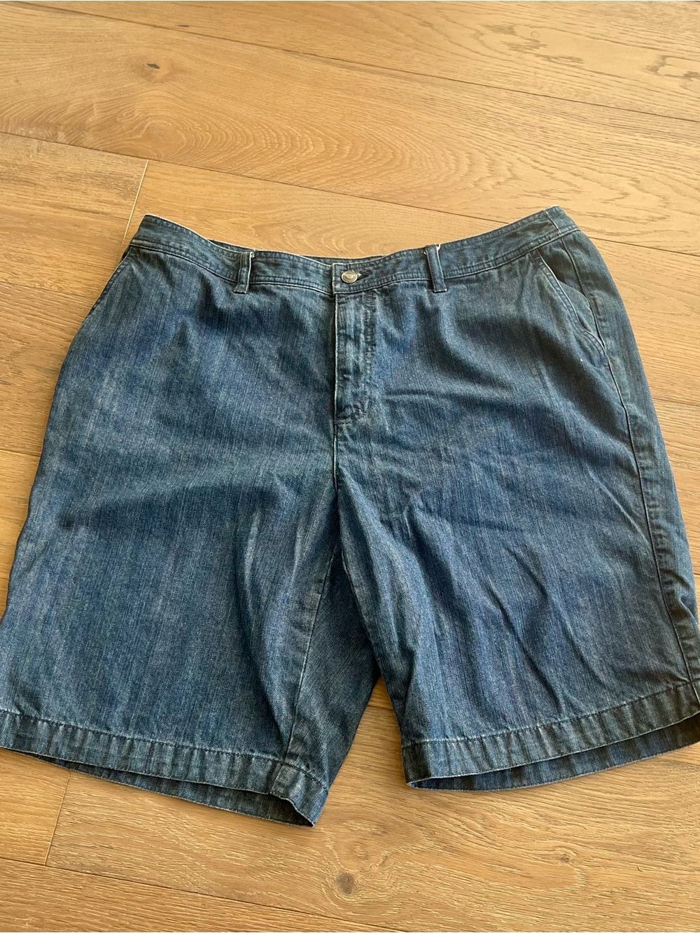 Liz Claiborne Audra Denim Shorts in Blue - Casual Summer Short Size 18W